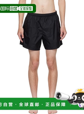 1h可退 香港直邮潮奢 Our Legacy 男士 黑色 Drape Tech 泳裤 M22