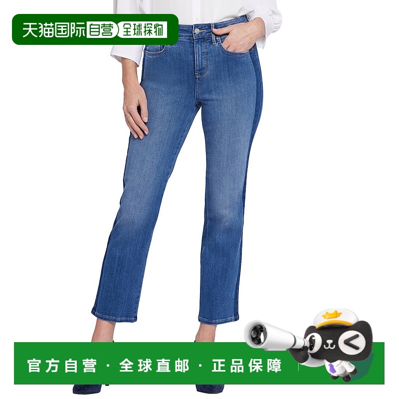 自营NYDJ Marilyn Azurewave Ankle Crop Jean - blue 美国奥莱直