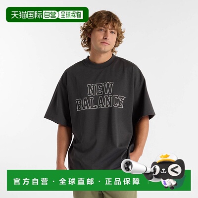 日本直邮New Balance 男士短袖T恤 上衣 吸汗 快干 AMT51509