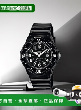 【日本直邮】CASIO卡西欧 手表 LRW-200H-1BV 亮黑色 时尚