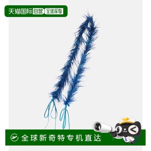 女士 羽毛裝 香港直郵Prada 飾背帶包袋 blue藍(lán)色 普拉達(dá) 1h可退