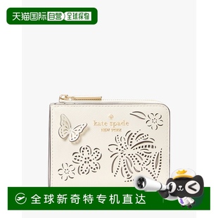 日本直邮kate new 1h可退 spade 花卉图案小号钱包 york 春季