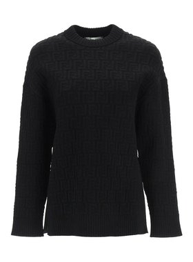 FENDI 女士针织毛衣 FZX810AJTEF0GME SS2022 黑色