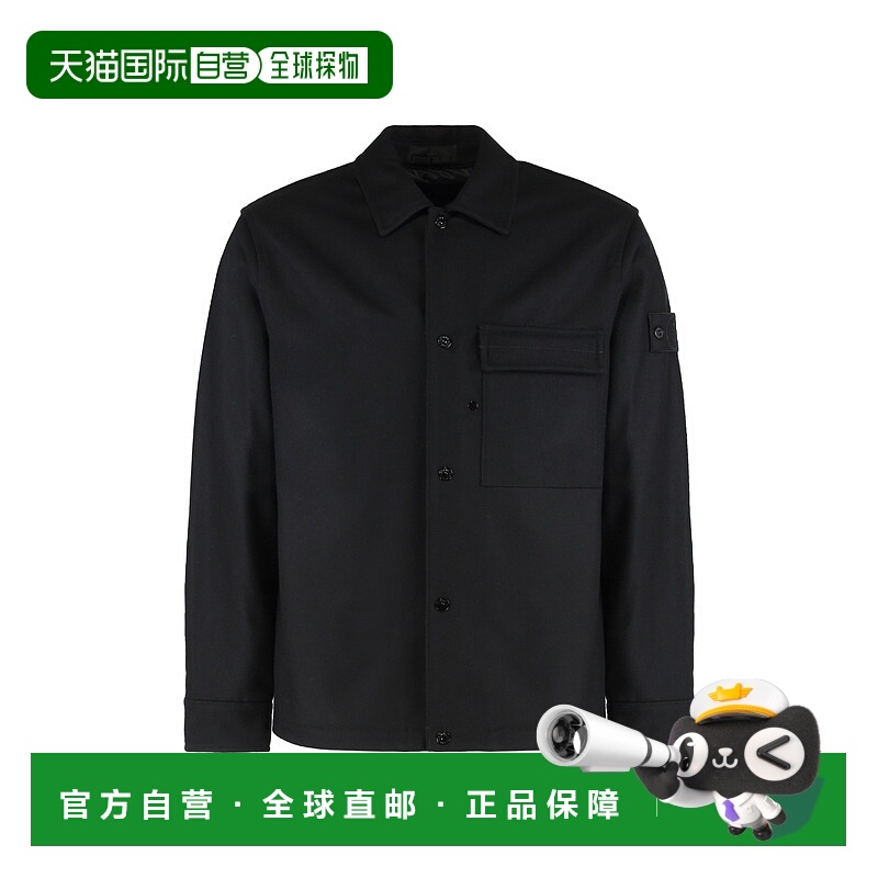 1h可退 香港直邮STONE ISLAND 男士衬衫 1200028S0F24V0029 AW202