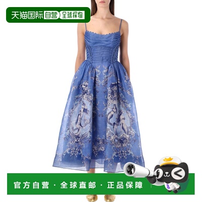 1h可退 香港直邮ZIMMERMANN 女士连衣裙 6347DC261BLME SS2026 蓝