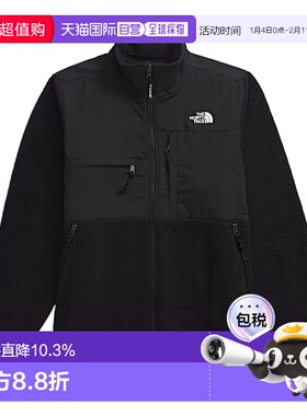 香港直邮北面THE NORTH FACE DENALI 男款拉链立领防风夹克 黑色