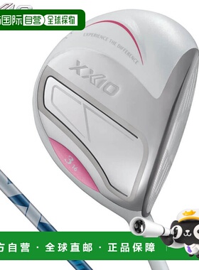 日本直邮Dunlop 女士 XXIO 14 号球道木杆白色配 SPEEDER NX DST