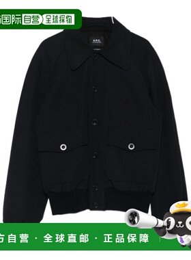 香港直邮A.P.C. 女士夹克 COHKXF32026IAK SS2026 黑色 ‘Bomber
