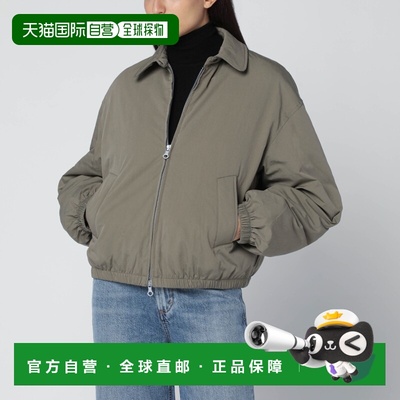 1h可退 香港直邮Our Legacy 女士 Sage 绿色拉链短夹克 W4251CSCO