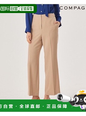 韩国直邮compagna SimpleSideBijouWidePants_CACS1-WWP020女装