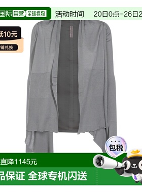 香港直邮rick owens 瑞克 欧文斯 女士 EUCA 初剪羊毛针织开衫 RP