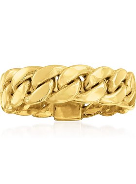 【美国奥莱】直发 Ross-Simons 14kt 黄金路缘链环 - 黄色