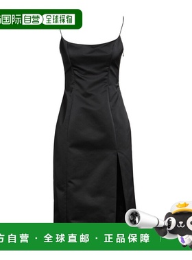 1h可退 香港直邮Blumarine 蓝色情人 女士 高雅连衣裙 black黑色