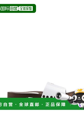 1h可退 香港直邮Miu Miu 缪缪 女士 白色皮质木屐 5Z425EFA030069