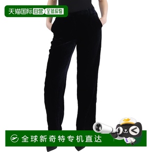 丝绒低腰直筒裤 new yorkGates女式 美 深蓝色 lafayette 自营 148
