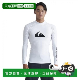 日本直邮Quiksilver 长袖速干UV防晒ALL TIME LR 24SP冲浪防晒服
