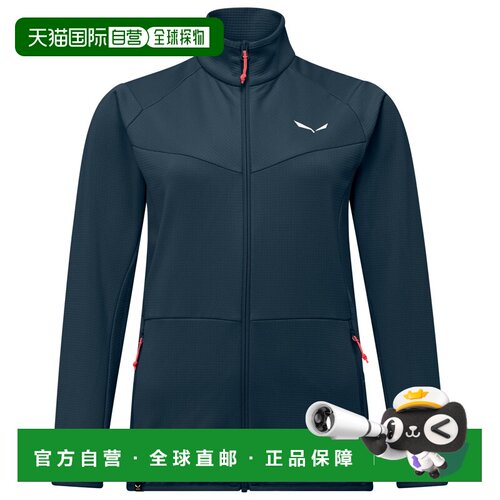 香港直邮SALEWA 女士抓绒衣 1056129BLUEBERRY CO【付后1h可退】