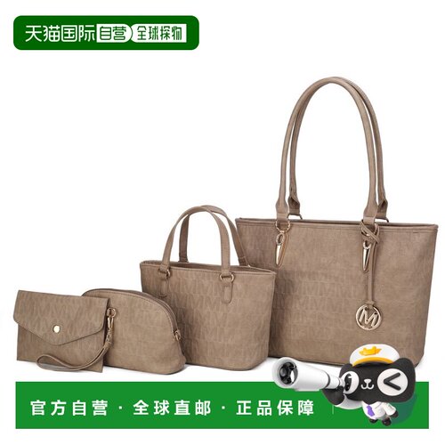 自营mia k collectionEdelyn 压纹 M Signature 4 件托特包套装 -