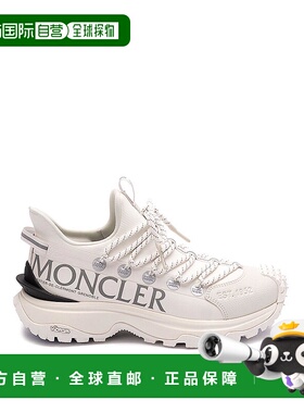 香港直邮MONCLER 女士运动鞋 09B4M00140M3457001 SS2025 白色