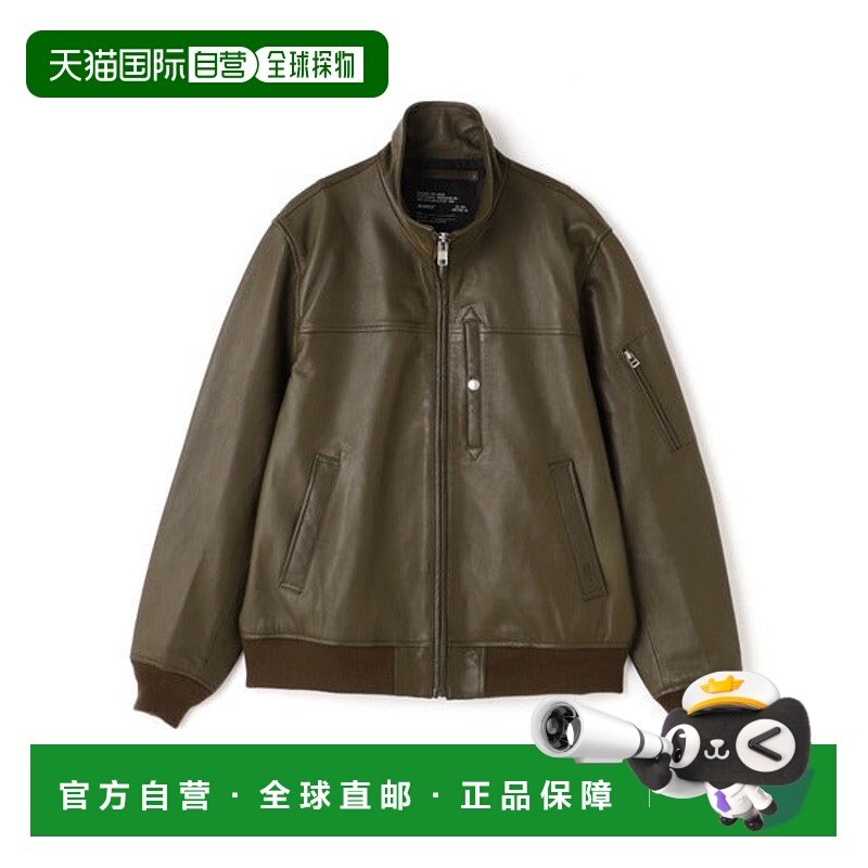 日本直邮AVIREX 皮革MA-1改良夹克 [96998896]