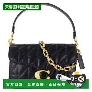 自营Tabby With Chain Shoulder Bag - Coach - Leather - Black