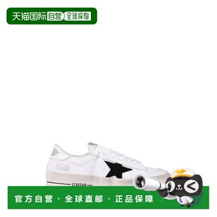 1h可退 香港直邮GOLDEN GOOSE 男士 STARDAN UPPER 网眼光泽皮质