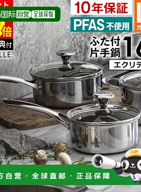 日本直邮CORELLE 16厘米带盖电磁炉适用汤锅型号CSS16SVWL由DOSHI