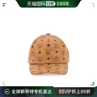 Mcm 香港直邮潮奢 男士 仿皮棒球帽 MCM visetos