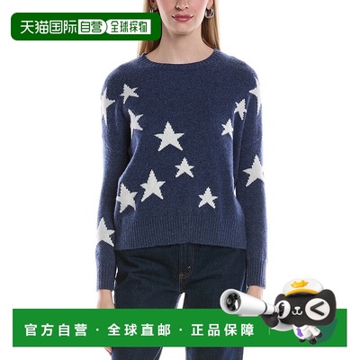 自营philosophy Dropped-Shoulder Cashmere Sweater - blue 美国