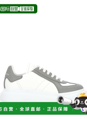 香港直邮mcqueen 亚历山大 麦昆 男士 白色 & 灰色 Oversized Ret