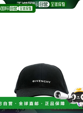 香港直邮GIVENCHY 男士帽子 BPZ022P0C4001 CO 黑色 Black cotton