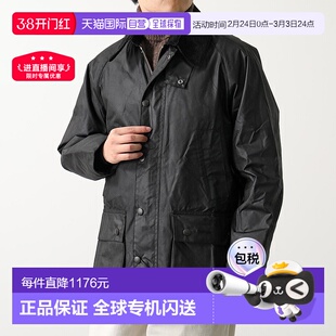 日本直邮BARBOUR巴伯尔男士MWX0018 BEDALE夹克涂油棉蜡双拉链