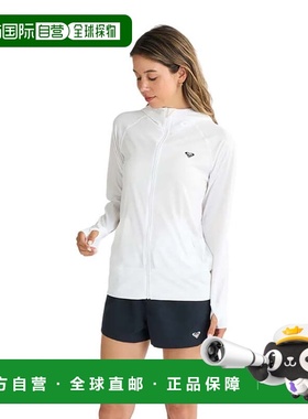 日本直邮ROXY 长袖运动速干衣 白色 [25SPRLY251032WHT]