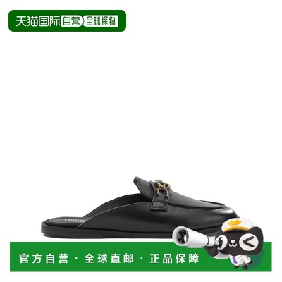 1h可退 香港直邮Pinko 品高 女士 黑色皮质乐福鞋 SD0543P001Z99B