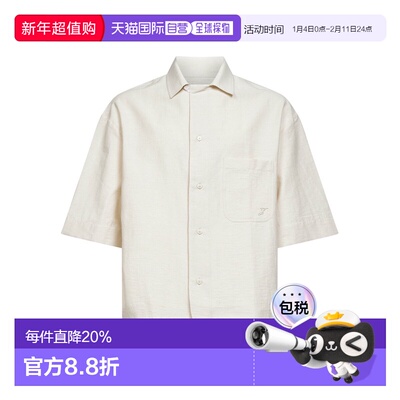 1h可退 香港直邮Jacquemus 短袖衬衫 SHM00584-AW00731