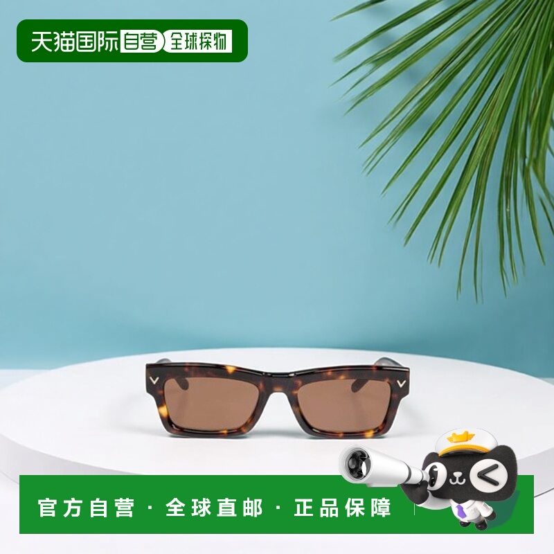 香港直邮Valentino 矩形框太阳镜 VLS-134B-53 0华伦天奴