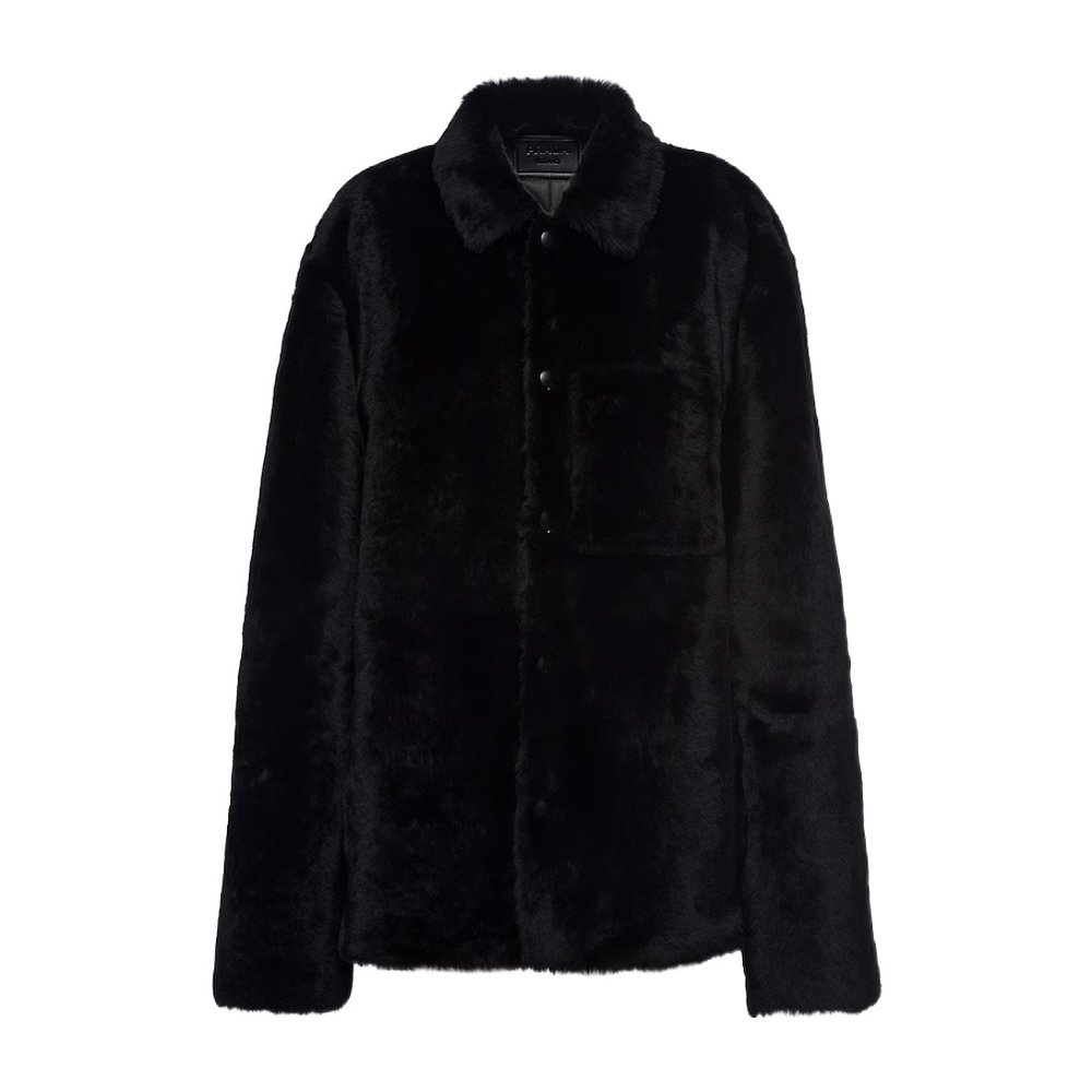 PRADA 男士夹克 UPW48513C5SOOOF0002 SS2024 黑色