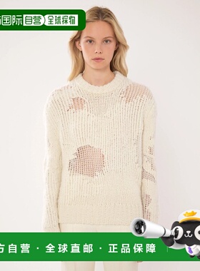 香港直邮CHLOÉ 女士针织毛衣 CHC23WMP08540107 SS2024 白色