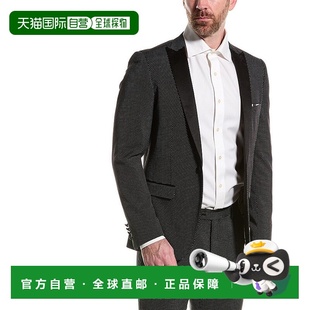 paisley 黑色 夹克 美国 gray佩斯利和灰色格罗夫纳修身 自营