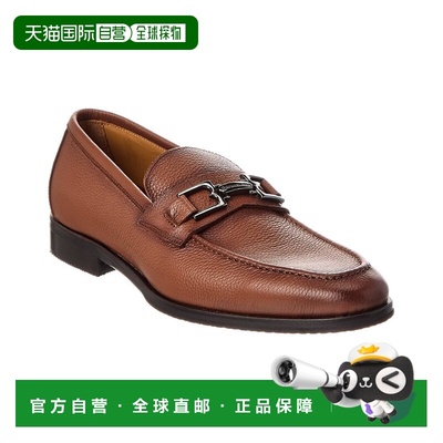 自营Bruno Magli Roberto Leather Loafer - brown 美国奥莱直发
