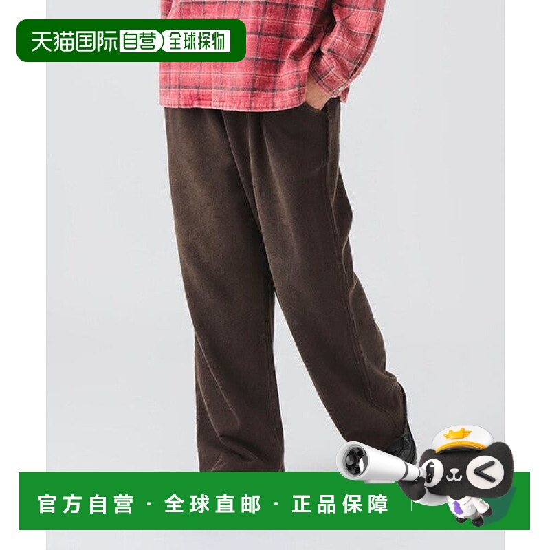 日本直邮BEAMS GMS 宽直筒棉质衬里长裤 [90413069]