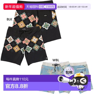 日本直邮Billabong 男士 Sundays Airlite 沙滩短裤休闲泳装适合B