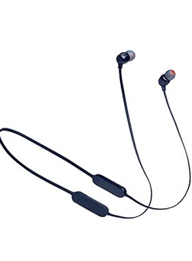 JBL 耳机  TUNE125BT 蓝色 小 听音乐 通话 外出时