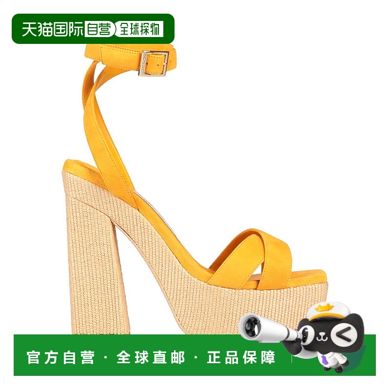 香港直邮Jimmy Choo 周仰杰 女士 凉鞋 yellow黄色 舒适时尚