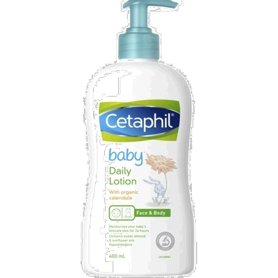 澳大利亚直邮cetaphil丝塔芙婴儿宝宝金盏花润肤乳温和滋润400ml