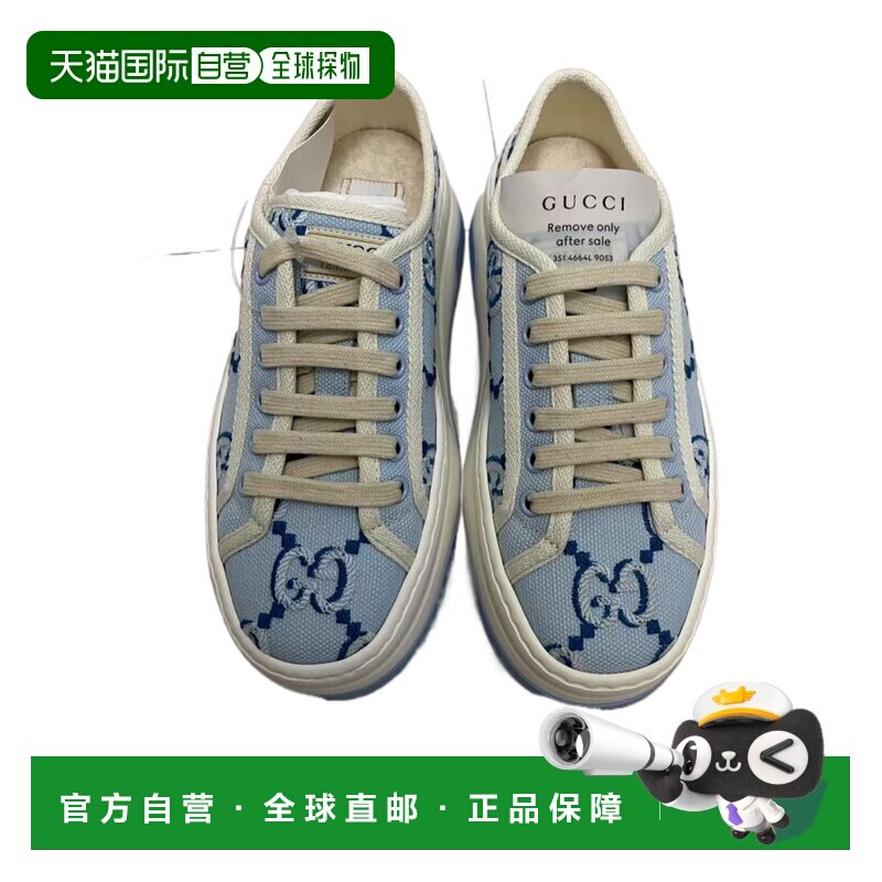 香港直邮Gucci 系带低帮休闲鞋运动鞋板鞋 818056FAC9X古驰图片