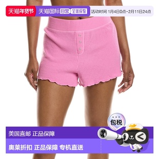 自营PJ Salvage Rib Short - pink 美国奥莱直发