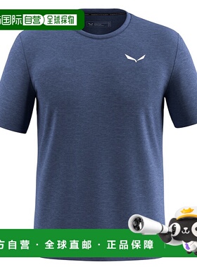 自营欧洲直邮Salewa沙乐华 Eagle Minilogo 美利奴羊毛男款T恤