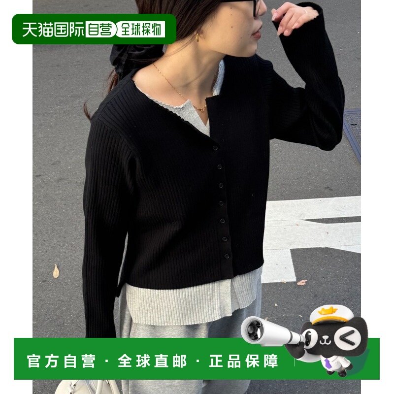 1h可退 日本直邮CIAOPANIC TYPY 女装 多穿法配色罗纹针织开衫 层,女装/女士精品,毛衣,淘宝优惠券,粉丝福利购,淘宝优惠卷