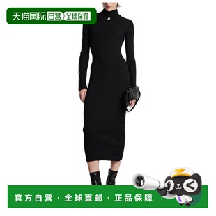 1h可退 香港直邮Courreges 女士 Reedition 針織連身裙 325MRO692